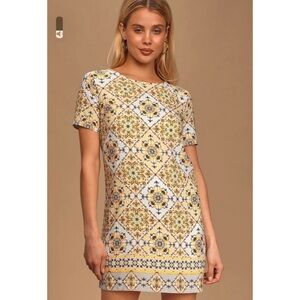 LULUS | Dandy Lion Shift Dress